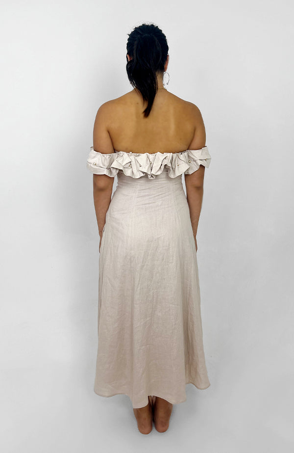 BRIDGETTE OFF SHOULDER MAXI DRESS