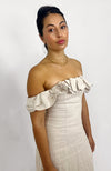 BRIDGETTE OFF SHOULDER MAXI DRESS