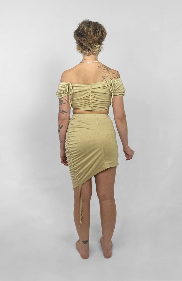 DANI RUCHED MINI SKIRT