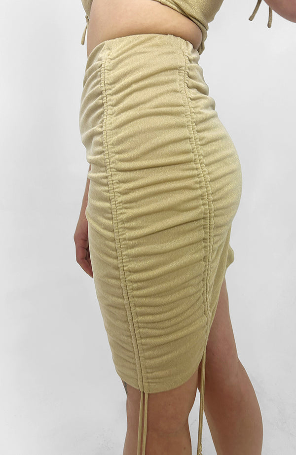 DANI RUCHED MINI SKIRT