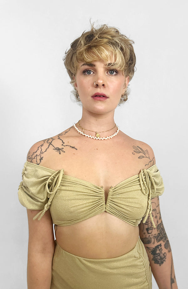 GIULIA GATHERED BANDEAU