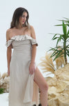 BRIDGETTE OFF SHOULDER MAXI DRESS